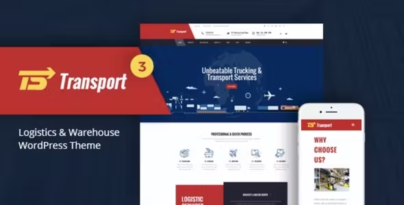 Transport - Logistic & Warehouse WordPress Theme Logo